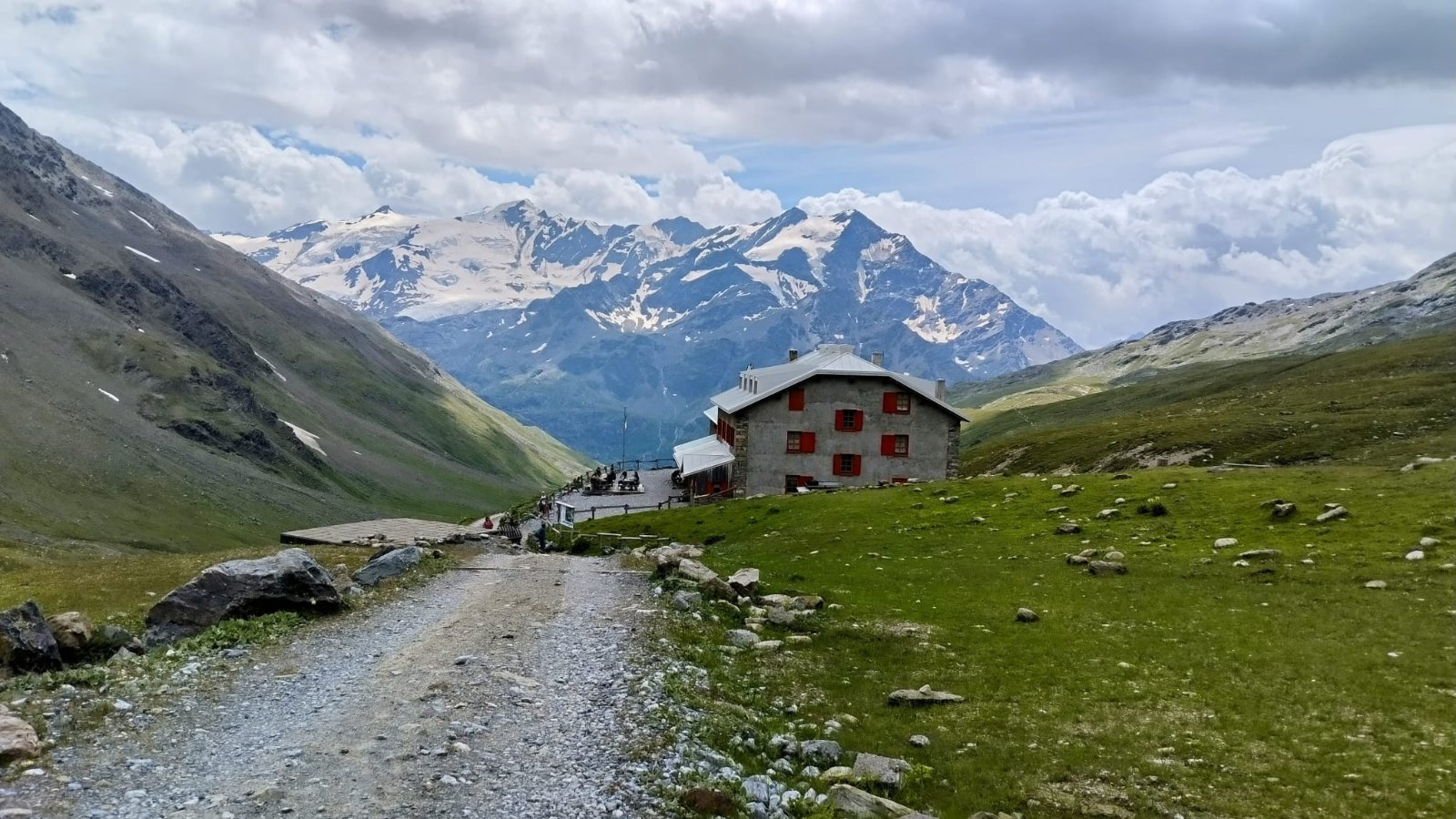 Cima solda e ghiacciaio dei Forni da Santa Caterina Valfurva 170825