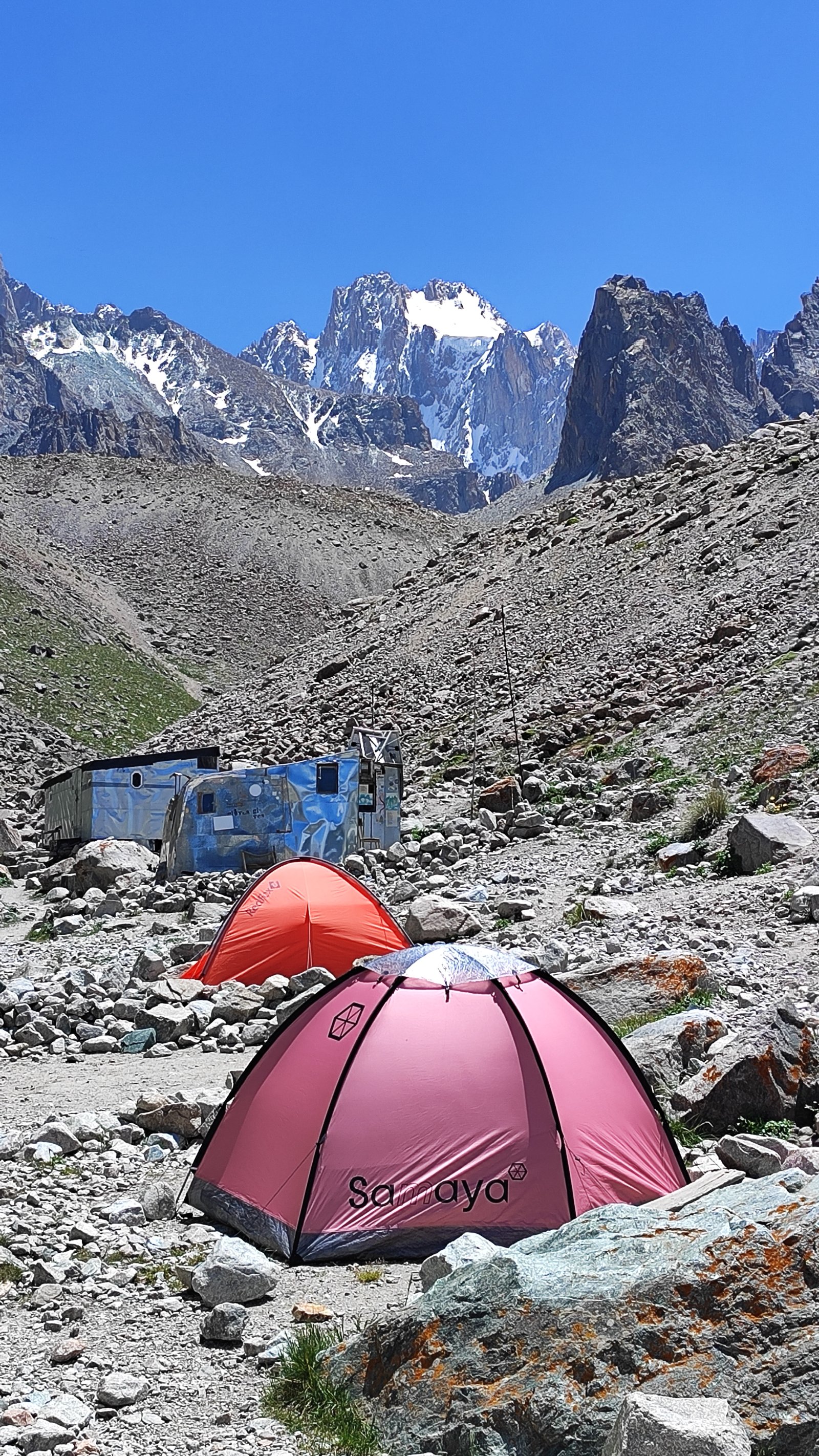 Hike to mountain hut "Razik"